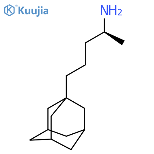 (2S)-5-(adamantan-1-yl)pentan-2-amine structure