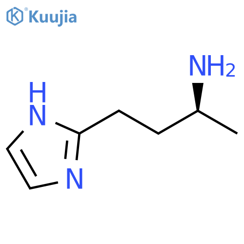 (2S)-4-(1H-imidazol-2-yl)butan-2-amine structure