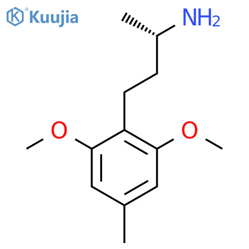 (2S)-4-(2,6-dimethoxy-4-methylphenyl)butan-2-amine structure