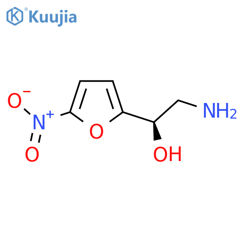 (1R)-2-amino-1-(5-nitrofuran-2-yl)ethan-1-ol structure