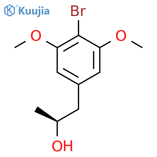 (2S)-1-(4-bromo-3,5-dimethoxyphenyl)propan-2-ol structure