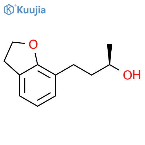 (2R)-4-(2,3-dihydro-1-benzofuran-7-yl)butan-2-ol structure