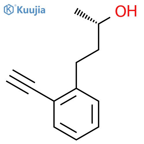 (2S)-4-(2-ethynylphenyl)butan-2-ol structure