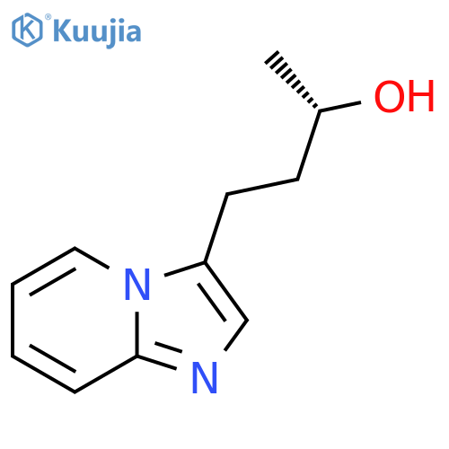 (2S)-4-{imidazo1,2-apyridin-3-yl}butan-2-ol structure