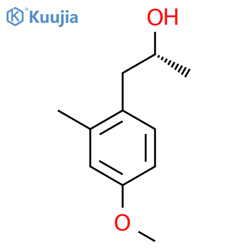 (2R)-1-(4-methoxy-2-methylphenyl)propan-2-ol structure