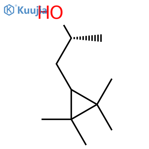 (2R)-1-(2,2,3,3-tetramethylcyclopropyl)propan-2-ol structure