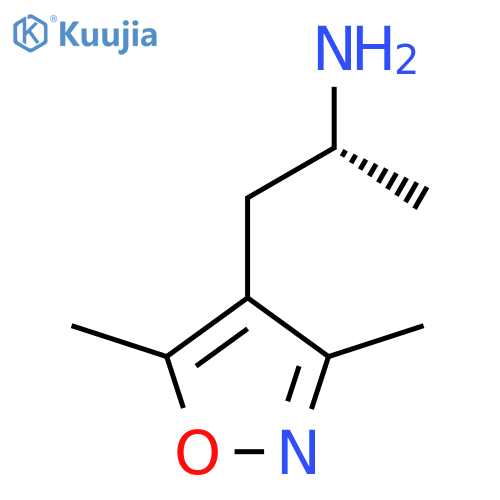 (2R)-1-(dimethyl-1,2-oxazol-4-yl)propan-2-amine structure