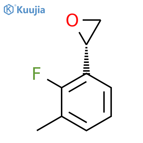 (2S)-2-(2-fluoro-3-methylphenyl)oxirane structure