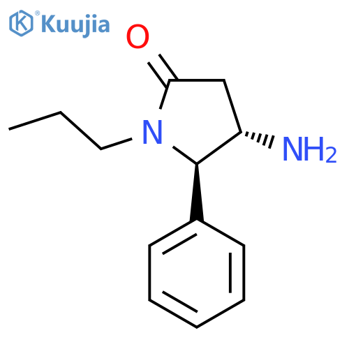 4-Amino-5-phenyl-1-propylpyrrolidin-2-one structure
