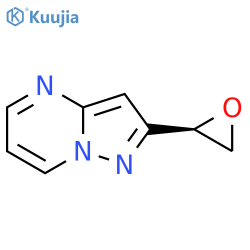 2-(2R)-oxiran-2-ylpyrazolo1,5-apyrimidine structure