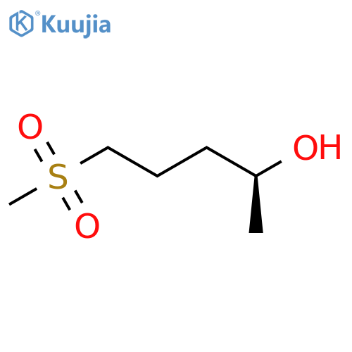 (2S)-5-methanesulfonylpentan-2-ol structure