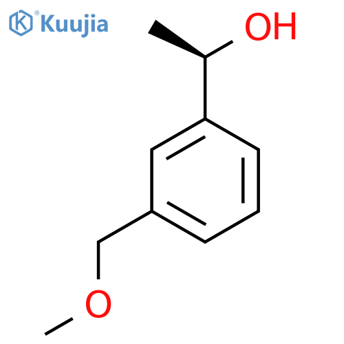 (1R)-1-3-(methoxymethyl)phenylethan-1-ol structure
