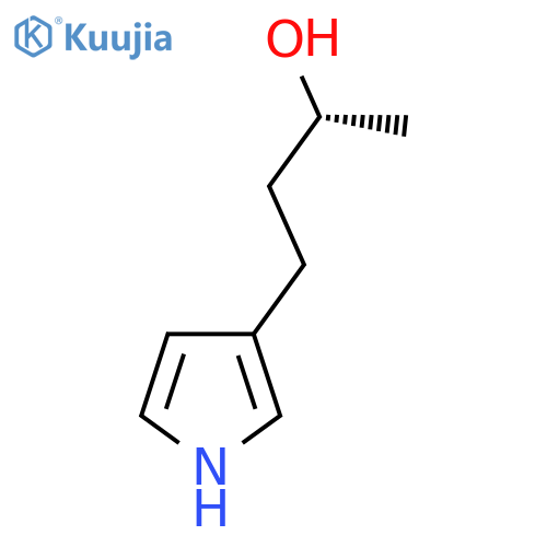 (2R)-4-(1H-pyrrol-3-yl)butan-2-ol structure