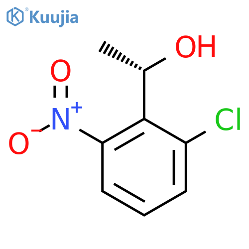 (1S)-1-(2-chloro-6-nitrophenyl)ethan-1-ol structure