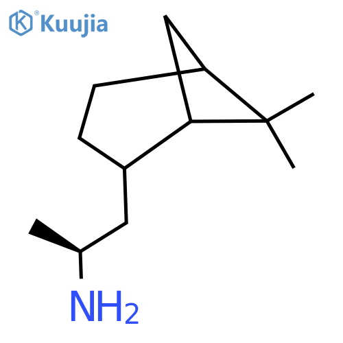 (2S)-1-{6,6-dimethylbicyclo3.1.1heptan-2-yl}propan-2-amine structure