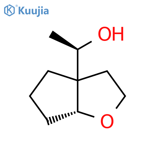 (1R)-1-(6aR)-hexahydro-2H-cyclopentabfuran-3a-ylethan-1-ol structure