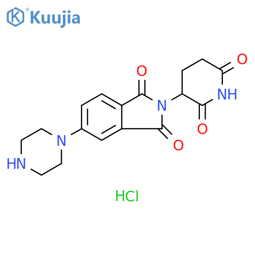 Thalidomide-piperazine hydrochloride structure