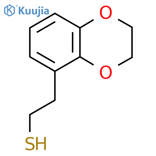 2-(2,3-dihydro-1,4-benzodioxin-5-yl)ethane-1-thiol structure