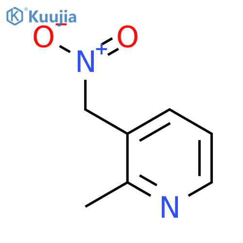 2-methyl-3-(nitromethyl)pyridine structure