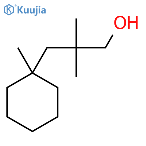 2,2-dimethyl-3-(1-methylcyclohexyl)propan-1-ol structure