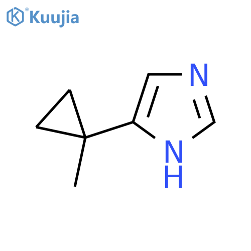 4-(1-methylcyclopropyl)-1H-imidazole structure