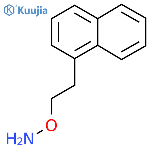O-2-(naphthalen-1-yl)ethylhydroxylamine structure