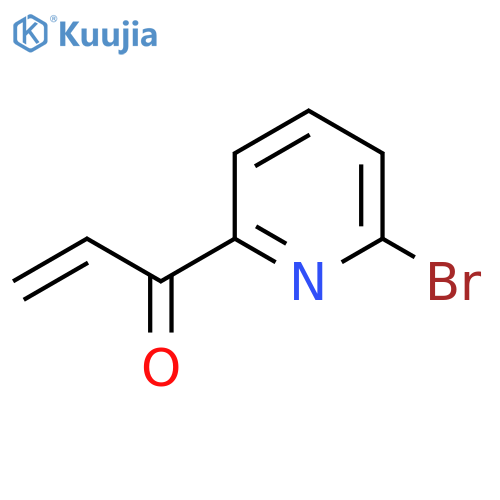 1-(6-bromopyridin-2-yl)prop-2-en-1-one structure