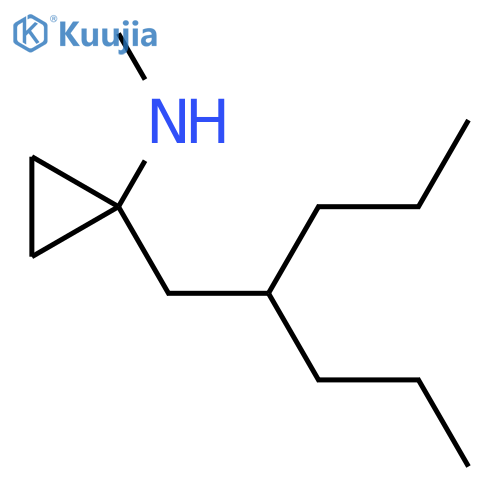 N-methyl-1-(2-propylpentyl)cyclopropan-1-amine structure
