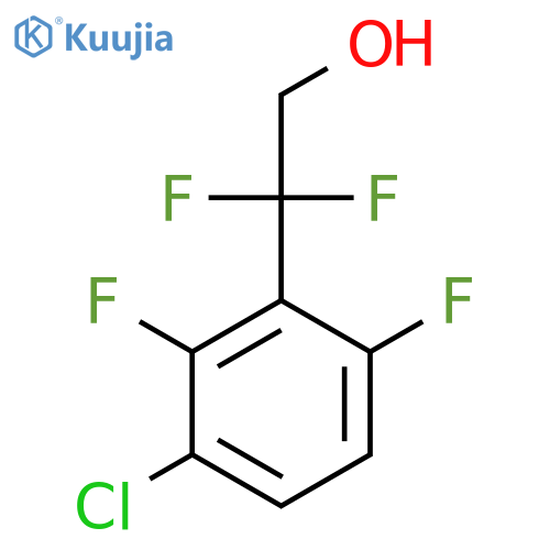 2-(3-Chloro-2,6-difluorophenyl)-2,2-difluoroethan-1-ol structure