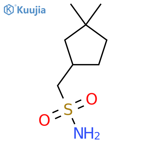 (3,3-dimethylcyclopentyl)methanesulfonamide structure