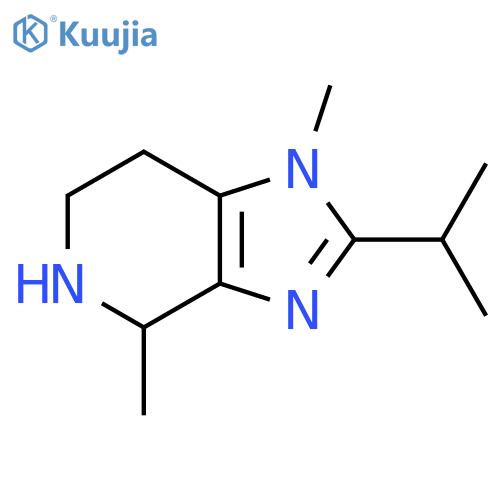 1,4-dimethyl-2-(propan-2-yl)-1H,4H,5H,6H,7H-imidazo4,5-cpyridine structure