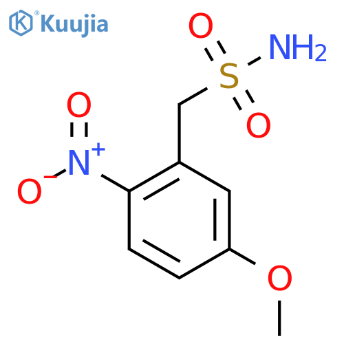 (5-methoxy-2-nitrophenyl)methanesulfonamide structure