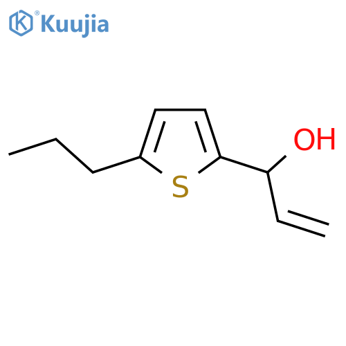 1-(5-propylthiophen-2-yl)prop-2-en-1-ol structure