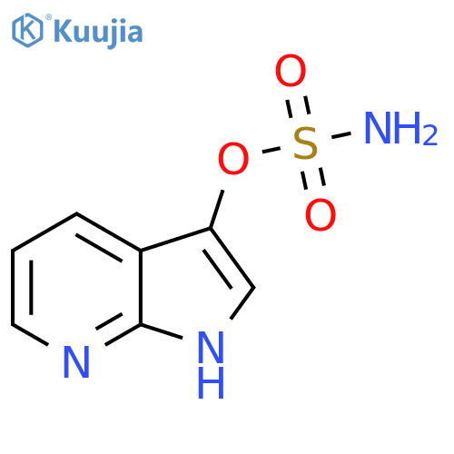 1H-pyrrolo2,3-bpyridin-3-yl sulfamate structure