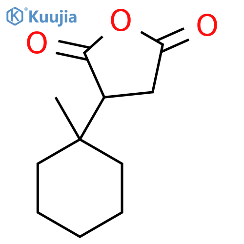 3-(1-methylcyclohexyl)oxolane-2,5-dione structure