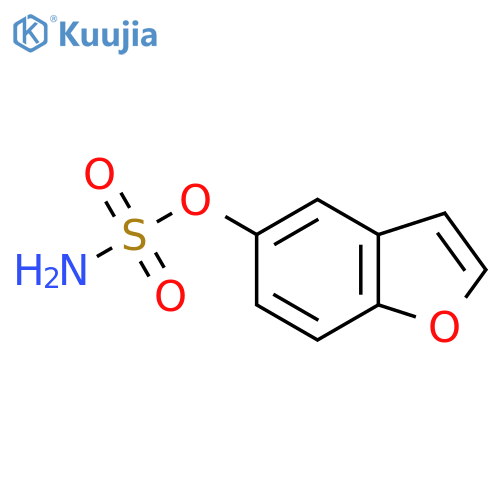 1-benzofuran-5-yl sulfamate structure