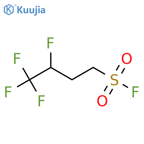 3,4,4,4-Tetrafluorobutane-1-sulfonyl fluoride structure