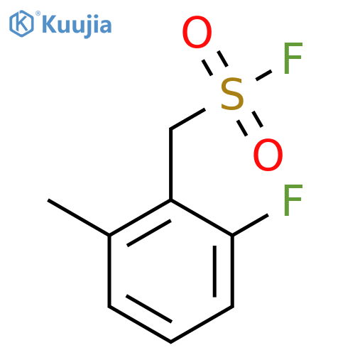 (2-fluoro-6-methylphenyl)methanesulfonyl fluoride structure