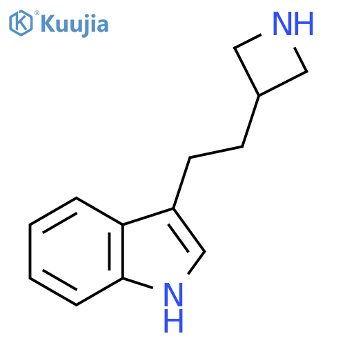 3-2-(azetidin-3-yl)ethyl-1H-indole structure