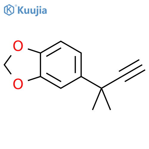 5-(2-Methylbut-3-yn-2-yl)-1,3-dioxaindane structure