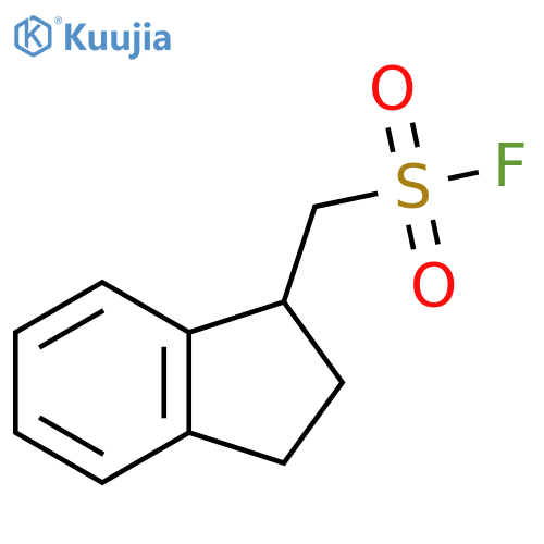 (2,3-dihydro-1H-inden-1-yl)methanesulfonyl fluoride structure
