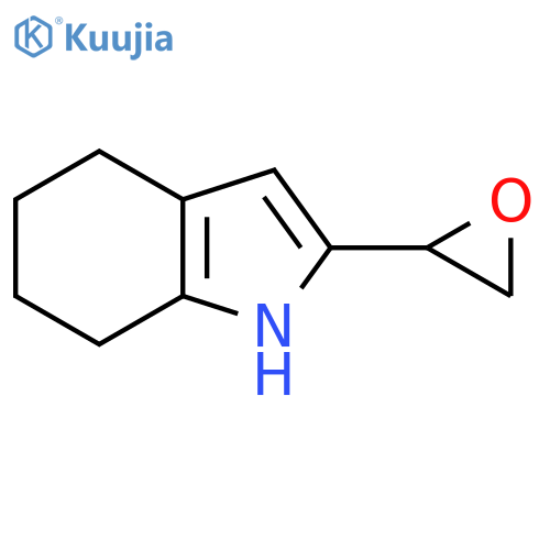 2-(oxiran-2-yl)-4,5,6,7-tetrahydro-1H-indole structure