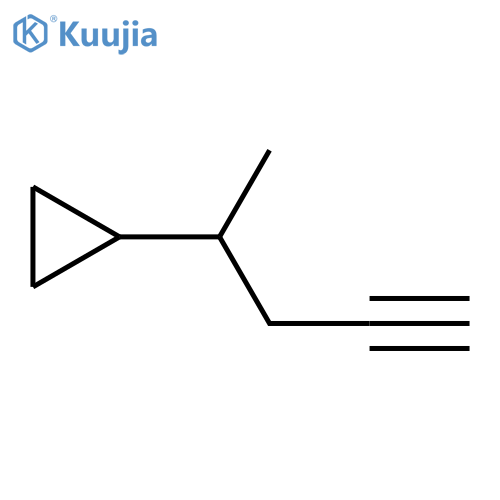 (pent-4-yn-2-yl)cyclopropane structure