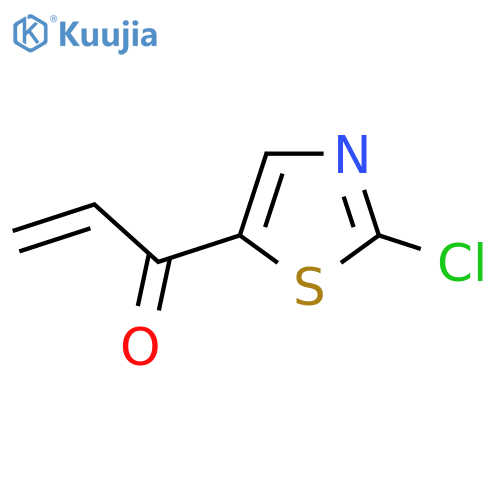 1-(2-chloro-1,3-thiazol-5-yl)prop-2-en-1-one structure