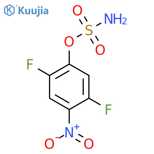 2,5-difluoro-4-nitrophenyl sulfamate structure