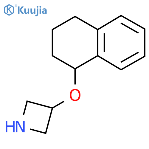 3-(1,2,3,4-Tetrahydronaphthalen-1-yloxy)azetidine structure