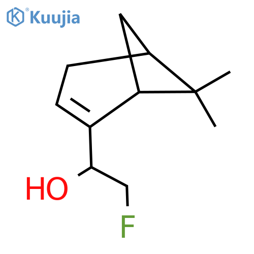 1-{6,6-dimethylbicyclo3.1.1hept-2-en-2-yl}-2-fluoroethan-1-ol structure