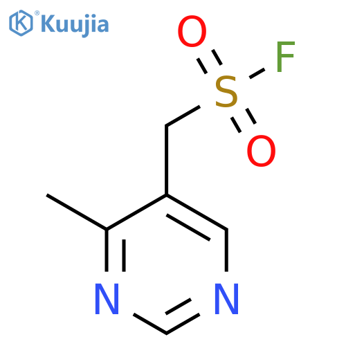(4-methylpyrimidin-5-yl)methanesulfonyl fluoride structure