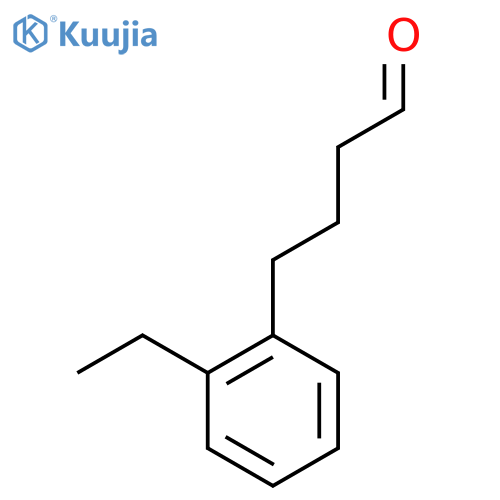 4-(2-ethylphenyl)butanal structure