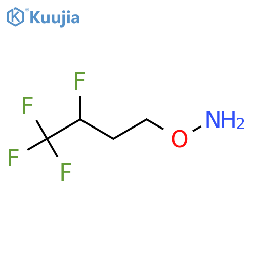 O-(3,4,4,4-tetrafluorobutyl)hydroxylamine structure